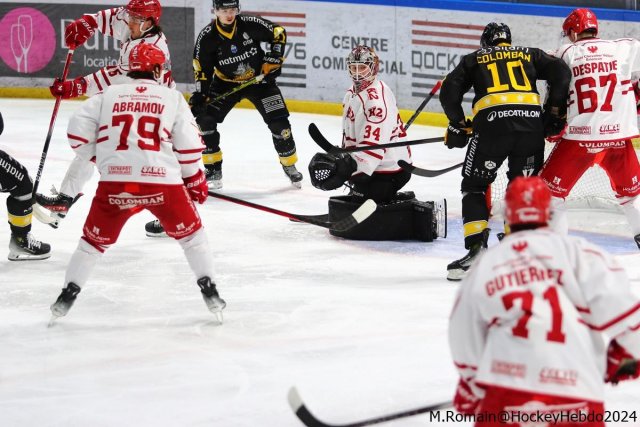 Photo hockey match Rouen - Briançon  le 06/12/2024