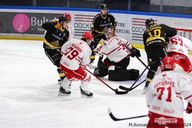 Photo hockey match Rouen - Briançon  le 06/12/2024