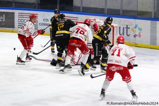 Photo hockey match Rouen - Briançon  le 06/12/2024