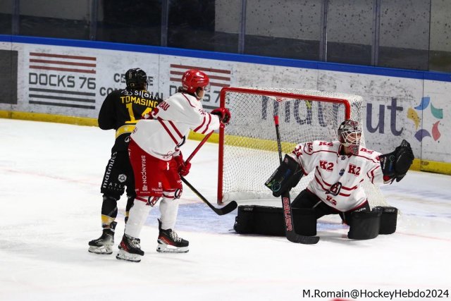 Photo hockey match Rouen - Briançon  le 06/12/2024