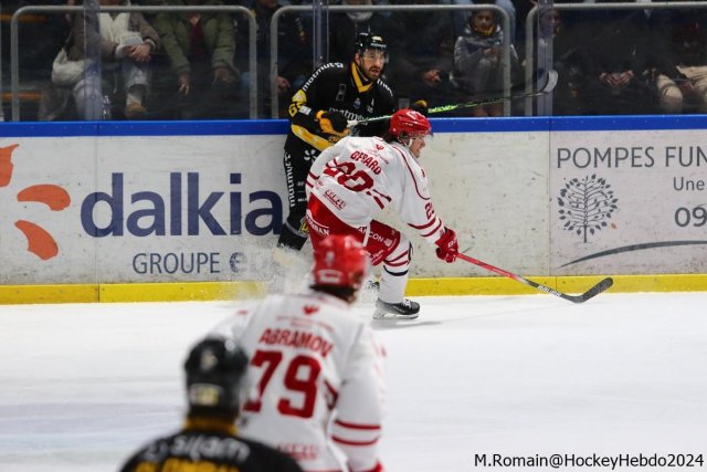 Photo hockey match Rouen - Briançon  le 06/12/2024