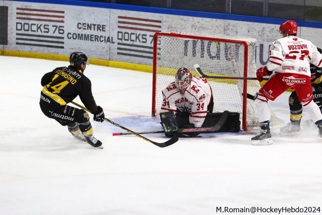 Photo hockey match Rouen - Briançon  le 06/12/2024