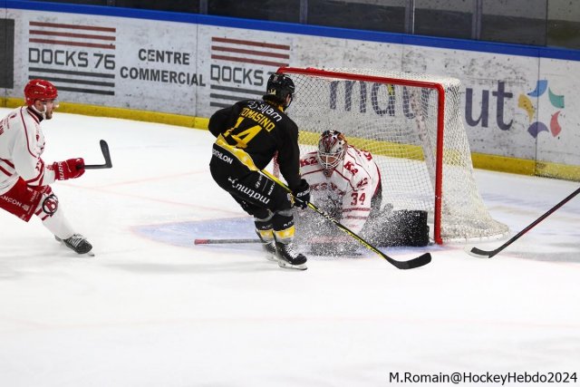 Photo hockey match Rouen - Briançon  le 06/12/2024
