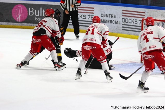 Photo hockey match Rouen - Briançon  le 06/12/2024