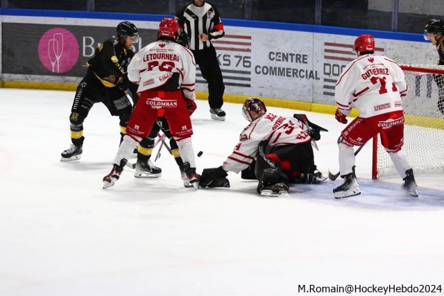 Photo hockey match Rouen - Briançon  le 06/12/2024