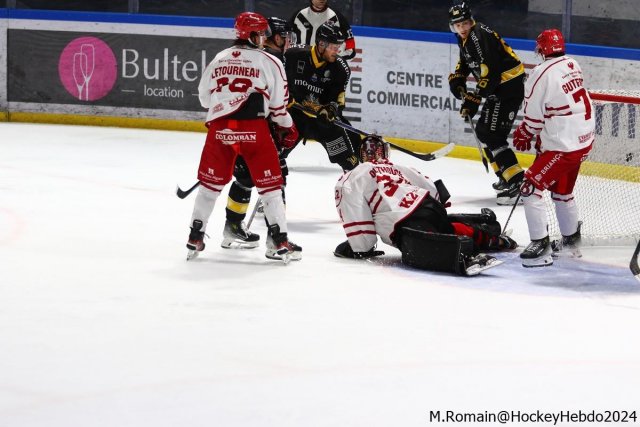 Photo hockey match Rouen - Briançon  le 06/12/2024
