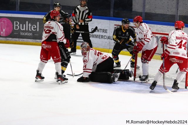 Photo hockey match Rouen - Briançon  le 06/12/2024