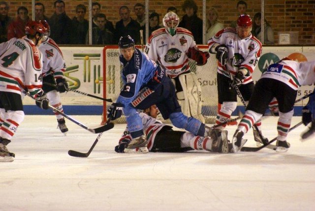 Photo hockey match Angers  - Mont-Blanc le 31/10/2009