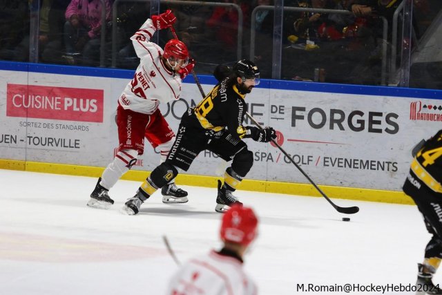 Photo hockey match Rouen - Briançon  le 06/12/2024