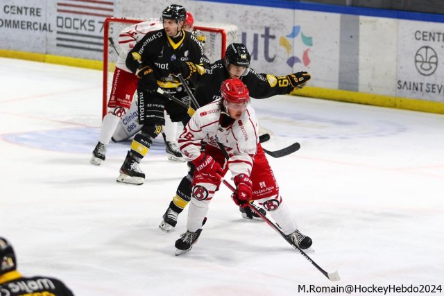 Photo hockey match Rouen - Briançon  le 06/12/2024