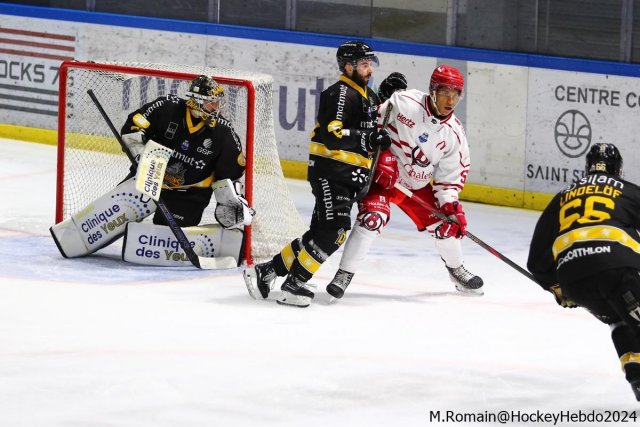 Photo hockey match Rouen - Briançon  le 06/12/2024