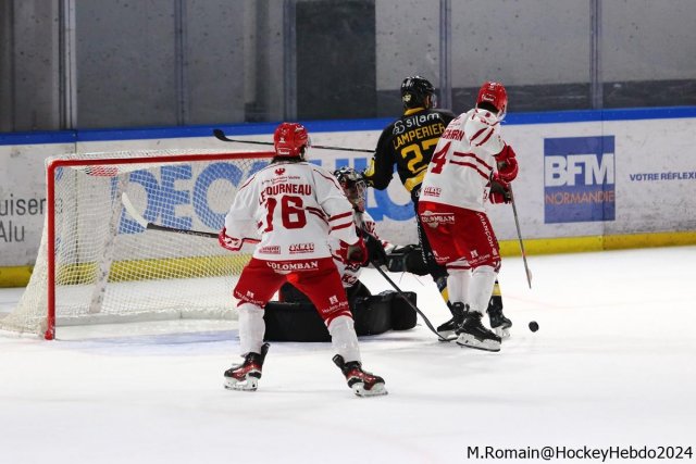 Photo hockey match Rouen - Briançon  le 06/12/2024