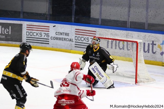 Photo hockey match Rouen - Briançon  le 06/12/2024