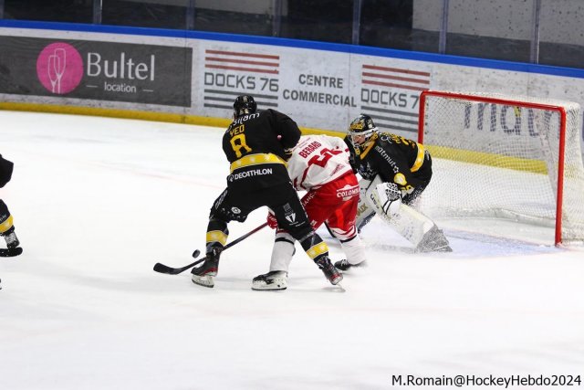 Photo hockey match Rouen - Briançon  le 06/12/2024