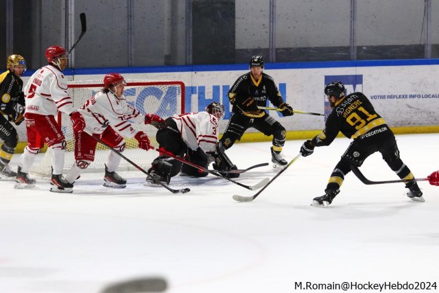 Photo hockey match Rouen - Briançon  le 06/12/2024