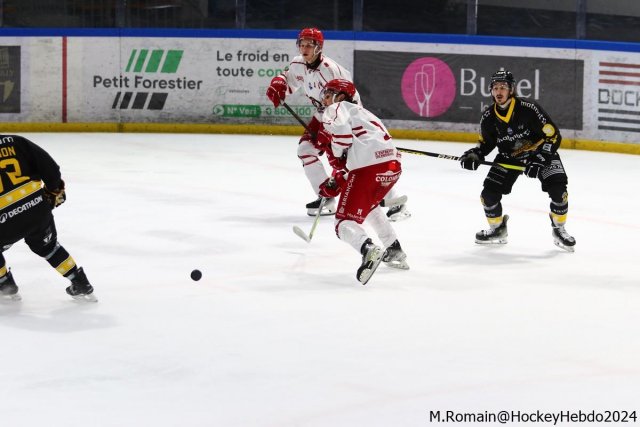 Photo hockey match Rouen - Briançon  le 06/12/2024