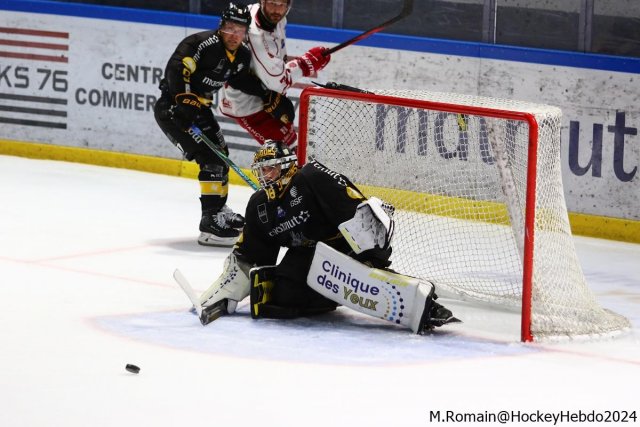 Photo hockey match Rouen - Briançon  le 06/12/2024