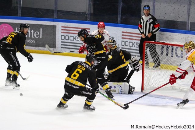 Photo hockey match Rouen - Briançon  le 06/12/2024