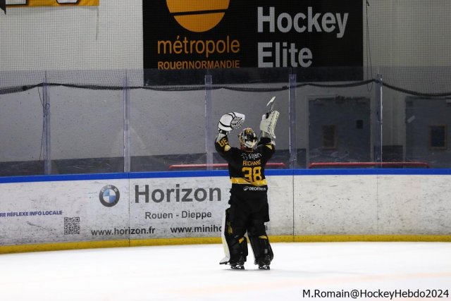 Photo hockey match Rouen - Briançon  le 06/12/2024
