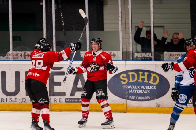 Photo hockey match Morzine-Avoriaz - Nantes le 07/12/2024