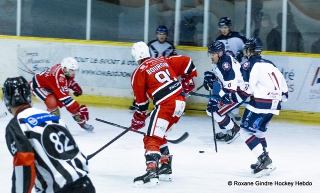 Photo hockey match Dijon  - Wasquehal Lille le 07/12/2024
