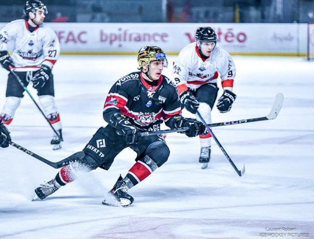 Photo hockey match Bordeaux - Chamonix  le 10/12/2024