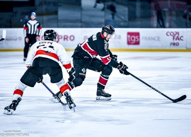 Photo hockey match Bordeaux - Chamonix  le 10/12/2024