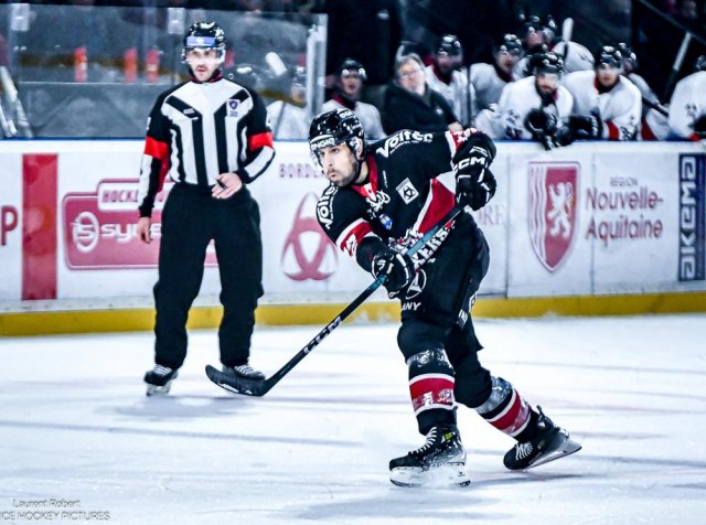 Photo hockey match Bordeaux - Chamonix  le 10/12/2024