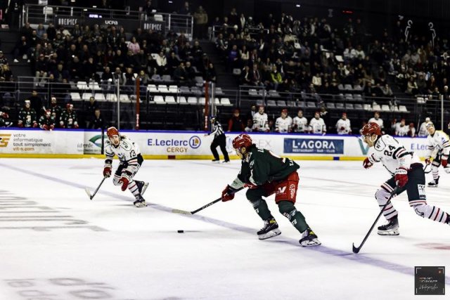 Photo hockey match Cergy-Pontoise - Anglet le 10/12/2024