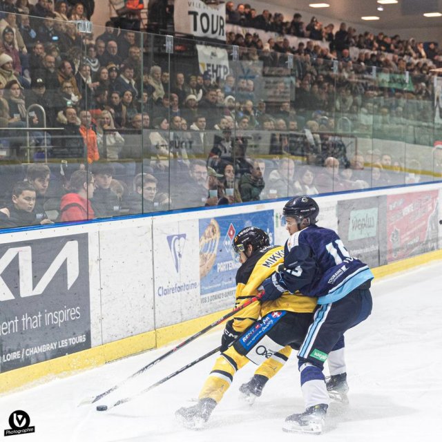 Photo hockey match Tours  - Chambéry le 14/12/2024
