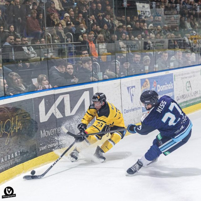 Photo hockey match Tours  - Chambéry le 14/12/2024