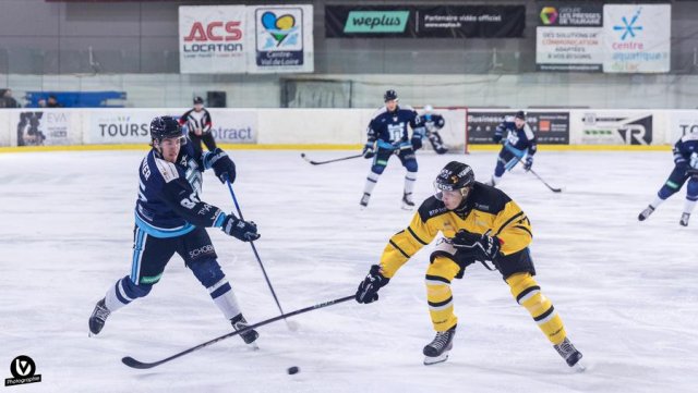 Photo hockey match Tours  - Chambéry le 14/12/2024
