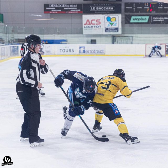 Photo hockey match Tours  - Chambéry le 14/12/2024