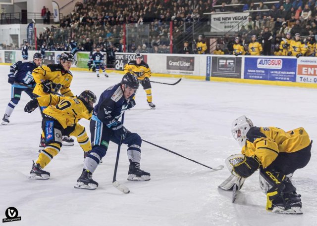 Photo hockey match Tours  - Chambéry le 14/12/2024
