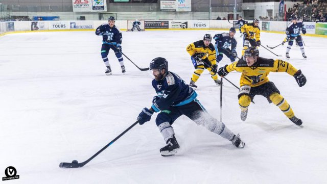 Photo hockey match Tours  - Chambéry le 14/12/2024