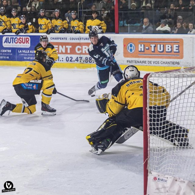 Photo hockey match Tours  - Chambéry le 14/12/2024
