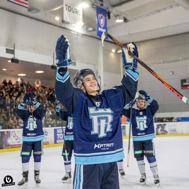 Photo hockey match Tours  - Chambéry le 14/12/2024