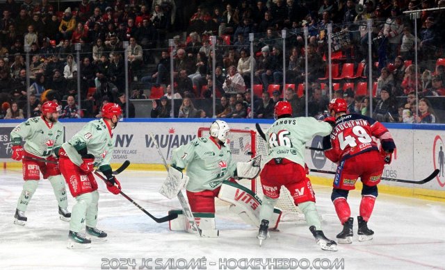 Photo hockey match Grenoble  - Cergy-Pontoise le 15/12/2024