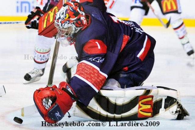 Photo hockey match Grenoble  - Amiens  le 31/10/2009