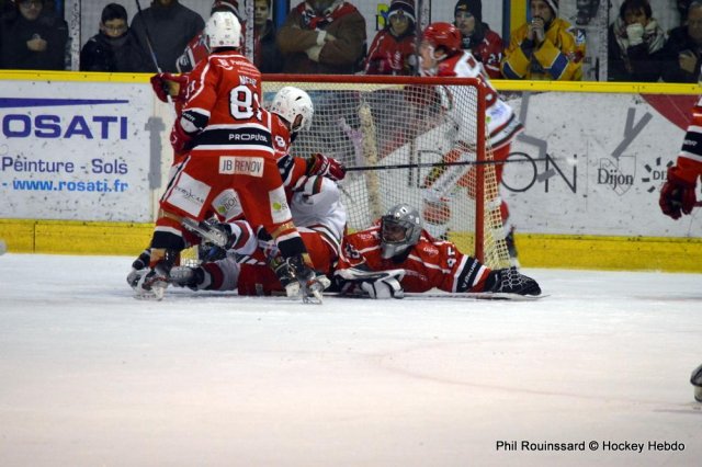 Photo hockey match Dijon  - Courbevoie  le 21/12/2024