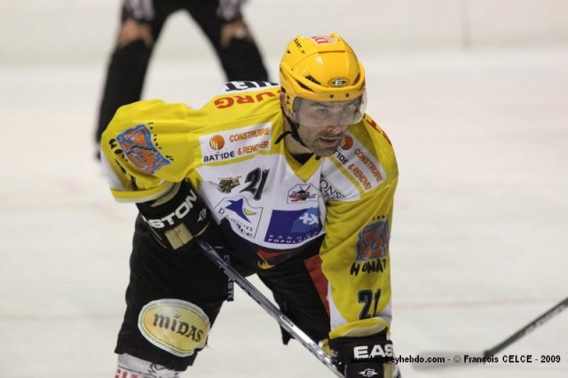 Photo hockey match Gap  - Strasbourg  le 31/10/2009