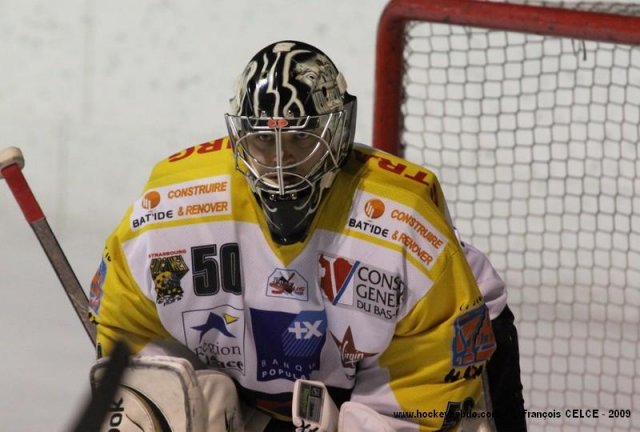 Photo hockey match Gap  - Strasbourg  le 31/10/2009