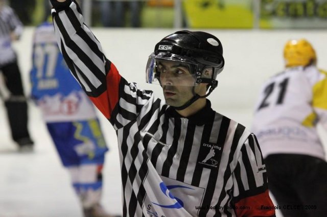 Photo hockey match Gap  - Strasbourg  le 31/10/2009