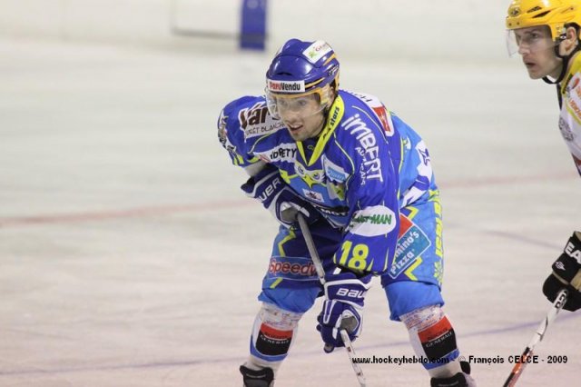 Photo hockey match Gap  - Strasbourg  le 31/10/2009