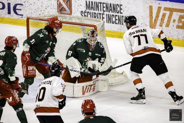Photo hockey match Cergy-Pontoise - Chamonix  le 20/12/2024