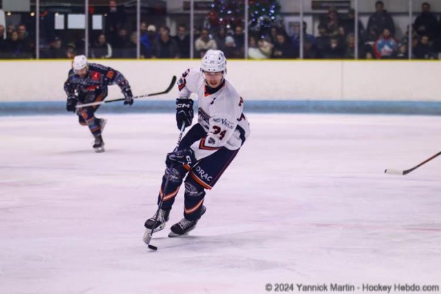 Photo hockey match Clermont-Ferrand - Montpellier  le 21/12/2024