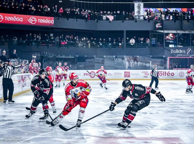 Photo hockey match Bordeaux - Grenoble  le 28/12/2024