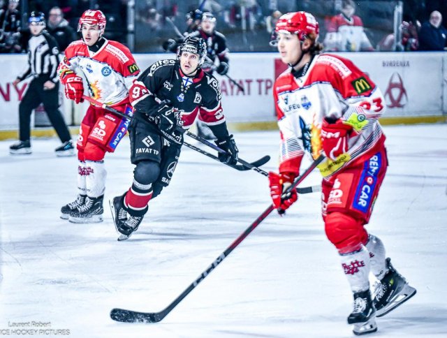 Photo hockey match Bordeaux - Grenoble  le 28/12/2024