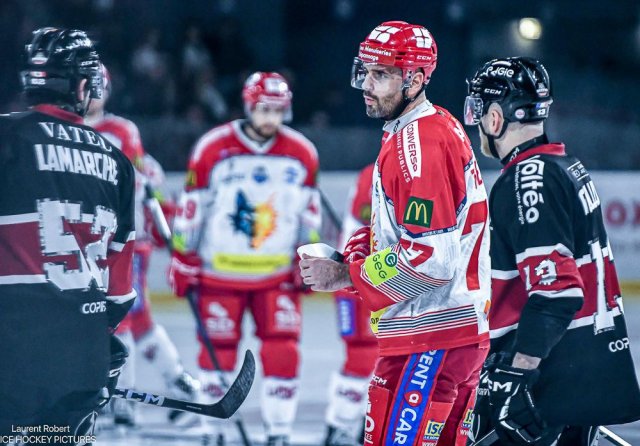 Photo hockey match Bordeaux - Grenoble  le 28/12/2024