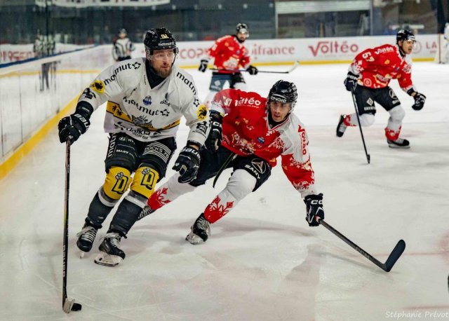 Photo hockey match Bordeaux - Rouen le 30/12/2024